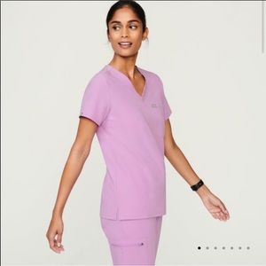 COPY - LIMITED EDITION DUSK one pocket scrub top LARGE